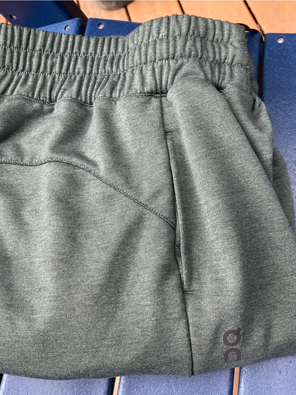 On Cloud Dark Olive Athletic Joggers.  French Terry interior .   Women’s Medium.